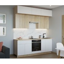 Кухонный гарнитур Тальк Дуб сонома-1 (2200 мм)