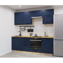 Кухонный гарнитур Океания Кристалл-1 (2400 мм)